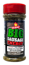 Load image into Gallery viewer, Pit Beast® Big Sausage Energy™ Italian Seasoning and Manny's Olive Oil Bundle - 250 ML plus Big Sausage Energy