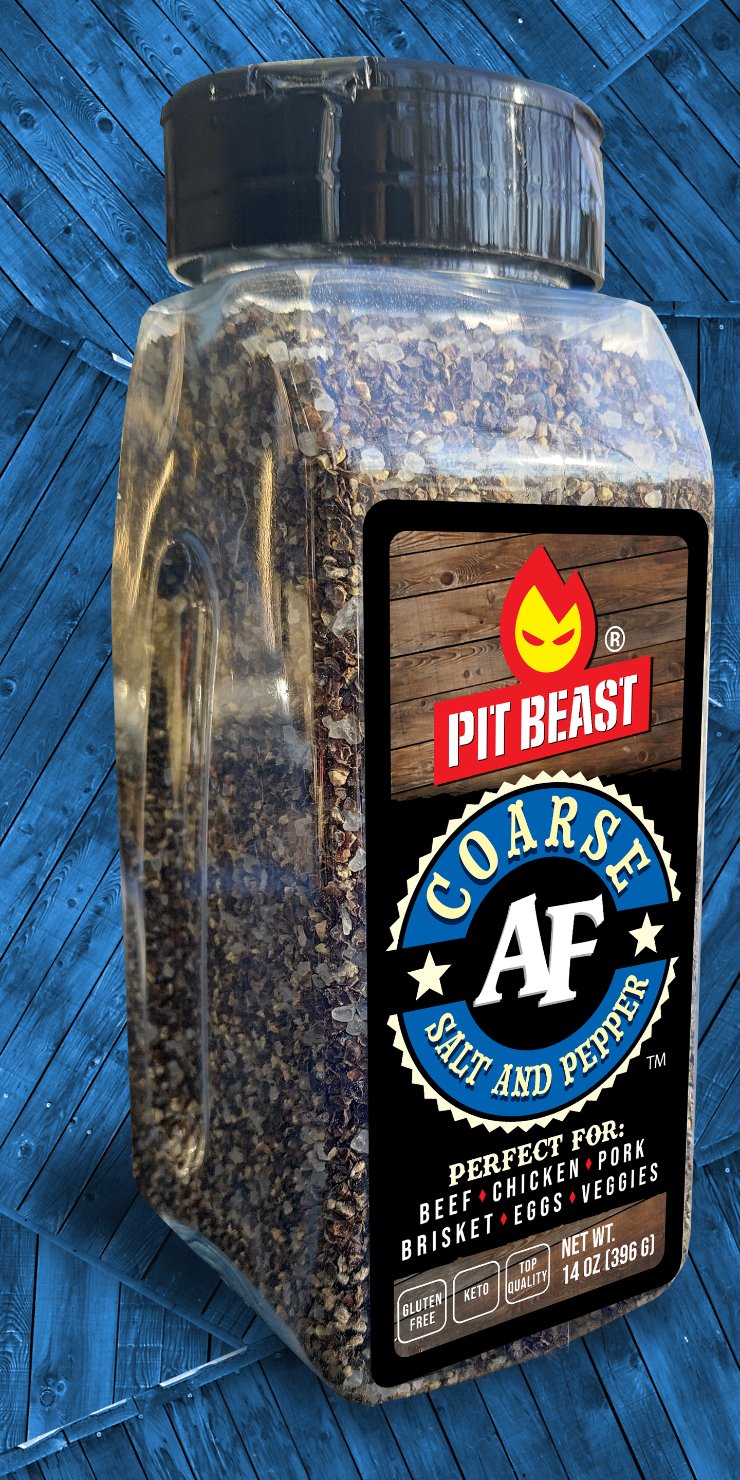 Pit Beast® Coarse AF™ Salt and Pepper Spice Blend